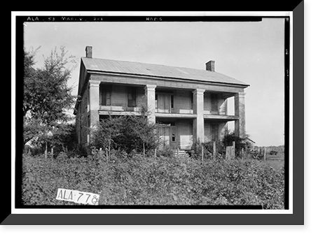 Jones-Cocke-Crenshaw House, Washington Street (County Road 45), Marion vicinity, Perry County, AL, Historic Reproduction