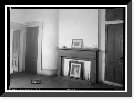 Historic Framed Print, Westwood, Water Avenue (State Highway 61), Uniontown, Perry County, AL - 9,  17-7/8" x 21-7/8"