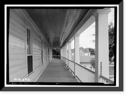 Phoenix Hotel, Phoenix Street, Carrollton, Pickens County, AL - 5, Vintage Print