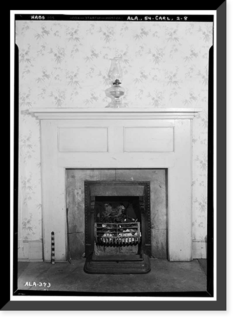 Historic Framed Print, Phoenix Hotel, Phoenix Street, Carrollton, Pickens County, AL - 8,  17-7/8" x 21-7/8"