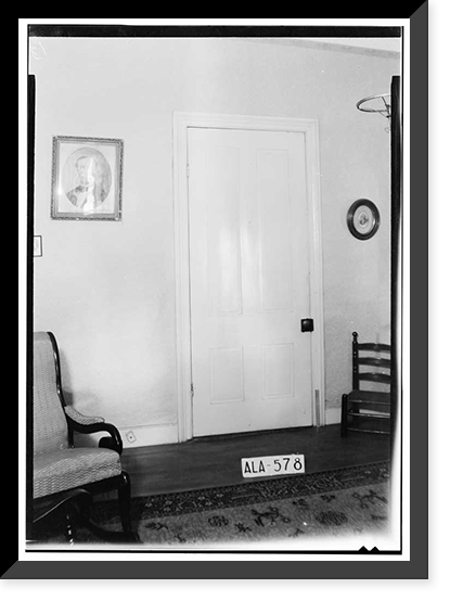 Crowell-Cantey-Alexander House, State Road 165, Fort Mitchell, Russell County, AL - 11, Antique Wall Art