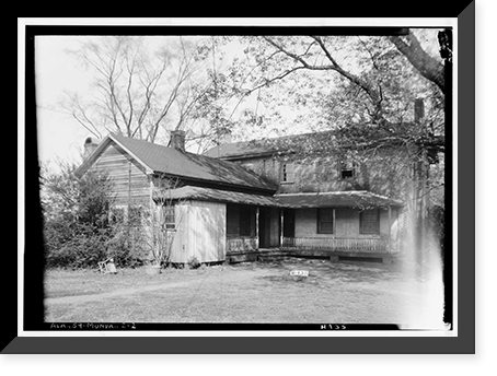 Edmund King House, Highland & Bloch Streets, Montevallo, Shelby County, AL - 2, Antique Wall Art