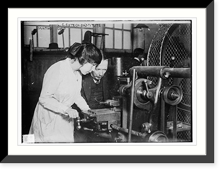 L.C.C. Tech Inst., Munitions Class Classic, Vintage Wall Art