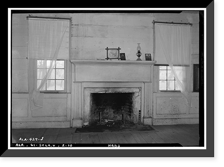 Wewoka, Riser Mill Road, Sylacauga vicinity, Talladega County, AL - 10, Vintage Print