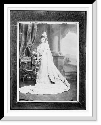 Miss May, Antique Wall Art
