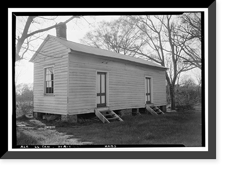 General R. C. Jones House, Broad Street, Camden, Wilcox County, AL - 10, Historic Print