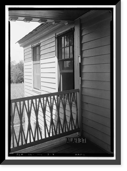 Dry Forks Plantation, County Road 12, Camden vicinity, Wilcox County, AL - 2, Vintage Poster