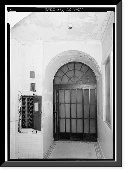 Hot Springs National Park, Bathhouse Row, Fordyce Bathhouse: Mechanical & Piping Systems, State Highway 7, 1 mile north of U.S. Highway 70, Hot Springs, Garland County, AR - 12 Heritage Wall Art Pr