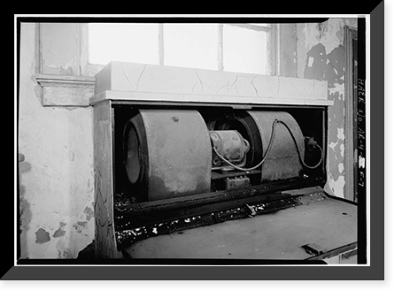 Hot Springs National Park, Bathhouse Row, Ozark Bathhouse: Mechanical & Piping Systems, State Highway 7, 1 mile north of U.S. Highway 70, Hot Springs, Garland County, AR - 7 Classic Wall Art Print