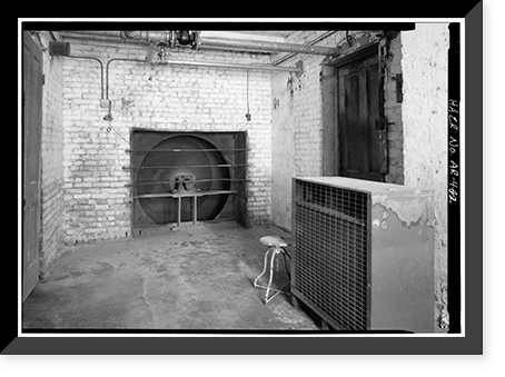 Hot Springs National Park, Bathhouse Row, Buckstaff Bathhouse: Mechanical & Piping Systems, State Highway 7, 1 Mile North of U.S. Highway 70, Hot Springs, Garland County, AR - 2 Classic Wall Art Pr