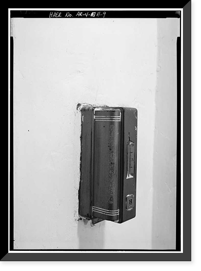Hot Springs National Park, Bathhouse Row, Lamar Bathhouse: Mechanical & Piping Systems, State Highway 7, 1 mile north of U.S. Highway 70, Hot Springs, Garland County, AR - 9 Heritage Wall Art Print