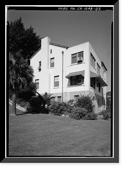U.S. Naval Hospital, Executive Officer's Quarters, Park Boulevard, Balboa Park, San Diego, San Diego County, CA - 2, Vintage Wall Art