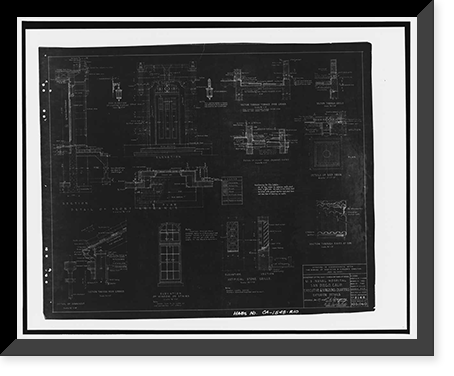 U.S. Naval Hospital, Surgeon's Quarters, Park Boulevard, Balboa Park, San Diego, San Diego County, CA - 10, Historic Reproduction