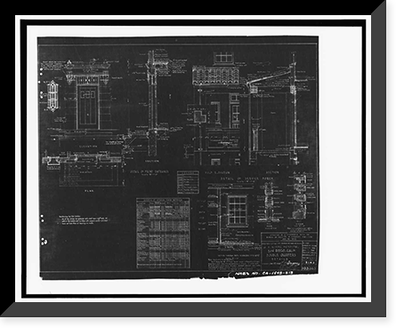 U.S. Naval Hospital, Double Quarters, Park Boulevard, Balboa Park, San Diego, San Diego County, CA - 13, Vintage Poster