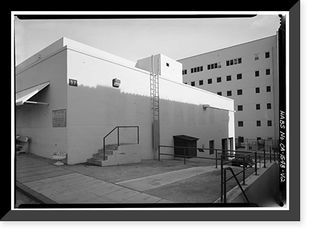 U.S. Naval Hospital, Medical Storehouse, Park Boulevard, Balboa Park, San Diego, San Diego County, CA - 2, Historic Print