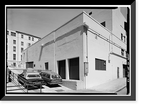 U.S. Naval Hospital, Medical Storehouse, Park Boulevard, Balboa Park, San Diego, San Diego County, CA - 3, Historic Print