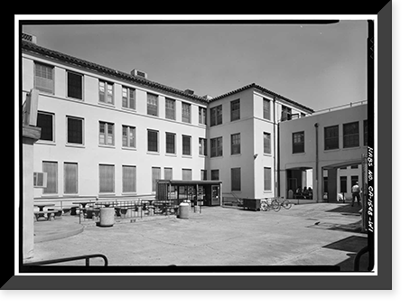 U.S. Naval Hospital, Sick Officers & Outpatient Building, Park Boulevard, Balboa Park, San Diego, San Diego County, CA, Vintage Wall Art