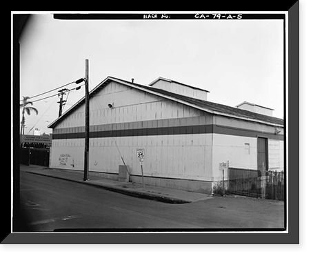 Savage Tire Factory, Warehouse, 2201-2299 Main Street, San Diego, San Diego County, CA - 5, Vintage Print