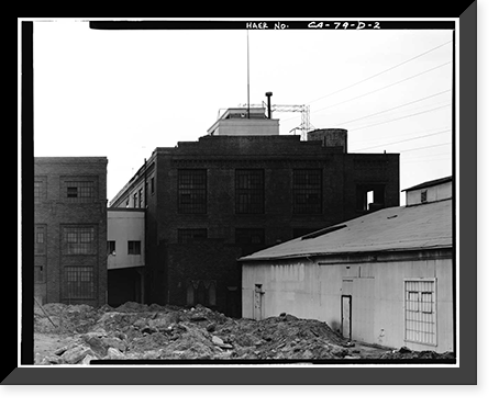 Savage Tire Factory, Factory Building, 2301 Main Street, San Diego, San Diego County, CA - 2, Antique Poster