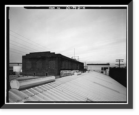 Savage Tire Factory, Factory Building, 2301 Main Street, San Diego, San Diego County, CA - 4, Historic Print