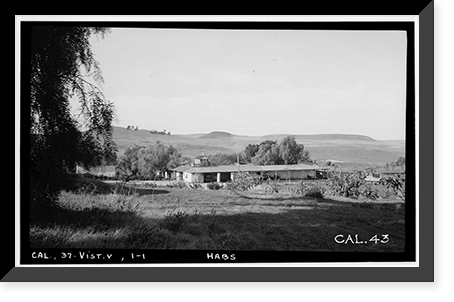 Casa de Rancho Guajome, San Luis Rey, San Diego County, CA, Historic Reproduction