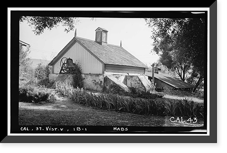 Casa de Rancho Guajome, San Luis Rey, San Diego County, CA - 12, Antique Wall Art