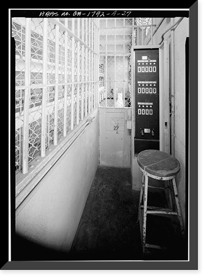 Alcatraz, Cell House, Alcatraz Island, San Francisco Bay, San Francisco, San Francisco County, CA - 27 Classic, Vintage Poster