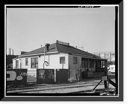 Eagle Cafe, 2566 Powell Street (moved to Pier 39), San Francisco, San Francisco County, CA - 2, Historic Print