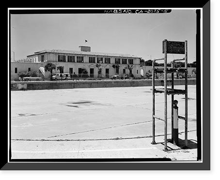 Fleischhacker Pool & Bath House, Sloat Boulevard & Great Highway, San Francisco, San Francisco County, CA - 5, Antique Poster