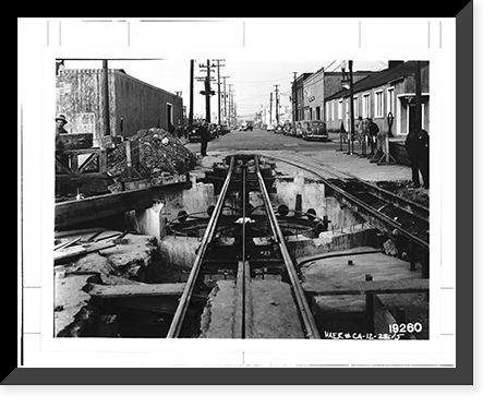 San Francisco Cable Railway, Washington & Mason Streets, San Francisco, San Francisco County, CA - 15, Vintage Print