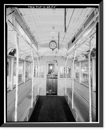 San Francisco Cable Railway, Washington & Mason Streets, San Francisco, San Francisco County, CA - 25, Vintage Print
