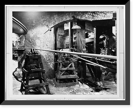 Historic Framed Print, San Francisco Cable Railway, Washington & Mason Streets, San Francisco, San Francisco County, CA - 41,  17-7/8" x 21-7/8"