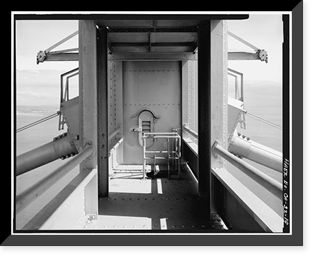 San Francisco Oakland Bay Bridge, Spanning San Francisco Bay, San Francisco, San Francisco County, CA - 19, Historic Print