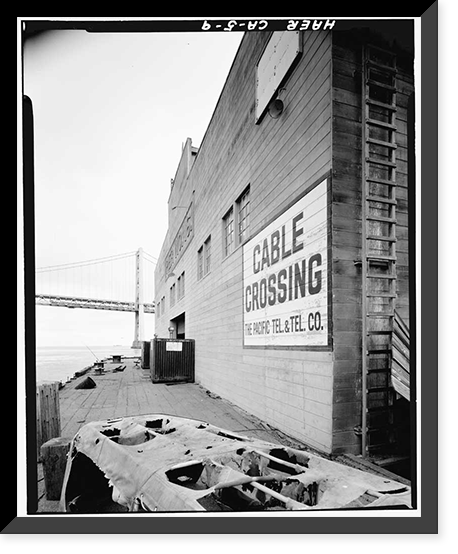 Pier 16 & Bulkhead Building, Howard Street, San Francisco, San Francisco County, CA - 9, Antique Wall Art