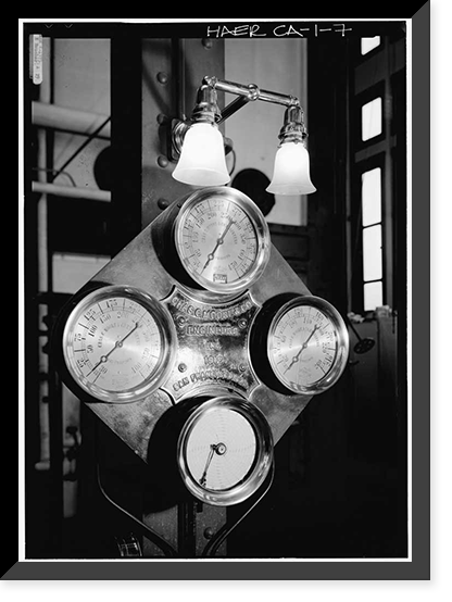 San Francisco Fire Department, Pumping Station No. 2, Van Ness Avenue at Bay, San Francisco, San Francisco County, CA - 7, Historic Reproduction