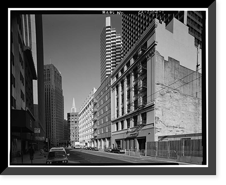Blake, Moffitt & Towne Building, 41 First Street, San Francisco, San Francisco County, CA Classic, Antique Poster