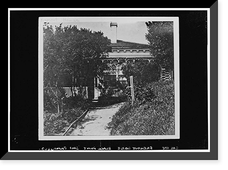 Fremont House, Historic View, Black Point, San Francisco, San Francisco County, CA, Vintage Wall Art