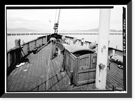 Steam Tug EPPLETON HALL, Hyde Street Pier, San Francisco, San Francisco County, CA - 12 Classic, Historic Print