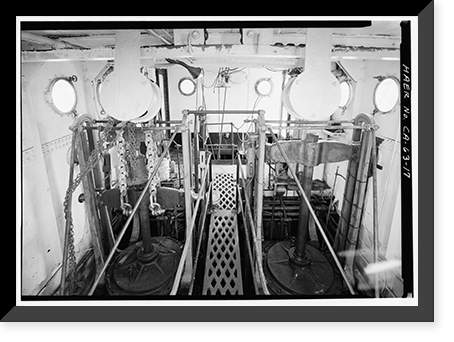 Steam Tug EPPLETON HALL, Hyde Street Pier, San Francisco, San Francisco County, CA - 17 Classic, Antique Print