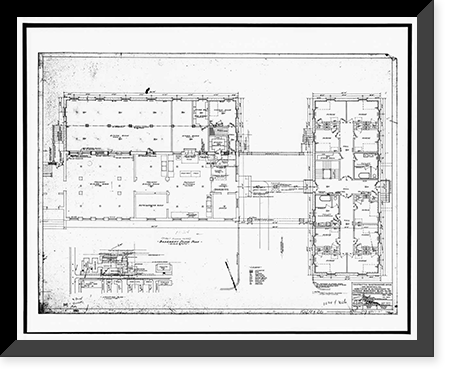 Letterman General Hospital, Nurses' Quarters, Girard Road & Lincoln Boulevard, Presidio of San F, San Francisco, San Francisco County, CA - 28, Antique Wall Art