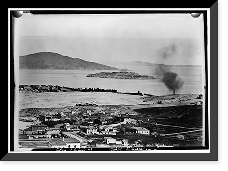 McElroy Octagon House, 2645 Gough Street (moved), San Francisco, San Francisco County, CA, Antique Wall Art