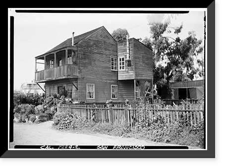 Blackstone House, Blackstone Court, San Francisco, San Francisco County, CA, Antique Poster