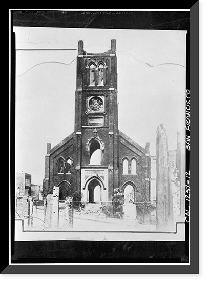 St. Mary's Church, 660 California Street, San Francisco, San Francisco County, CA - 12, Antique Wall Art