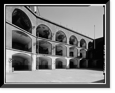 Fort Point, U.S. Highway 101, San Francisco, San Francisco County, CA - 23, Vintage Wall Art