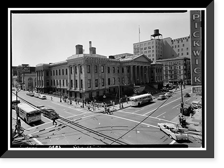 U. S. Branch Mint, Mission & Fifth Streets, San Francisco, San Francisco County, CA - 10, Antique Poster