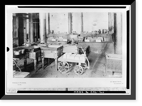 U. S. Branch Mint, Mission & Fifth Streets, San Francisco, San Francisco County, CA - 26 Classic, Antique Poster