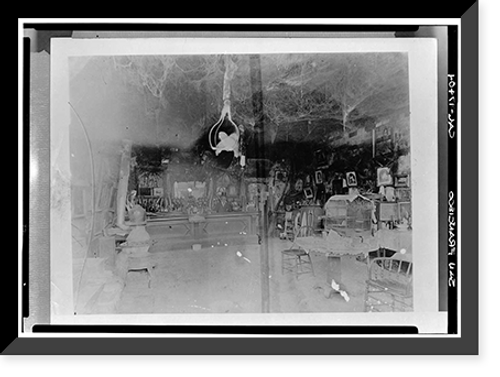 Historic Framed Print, Warner's Cobweb Palace, Historic View, San Francisco, San Francisco County, CA,  17-7/8" x 21-7/8"