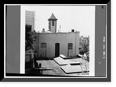 Engine 15 Firehouse, 2150 California Street, San Francisco, San Francisco County, CA - 6, Vintage Print