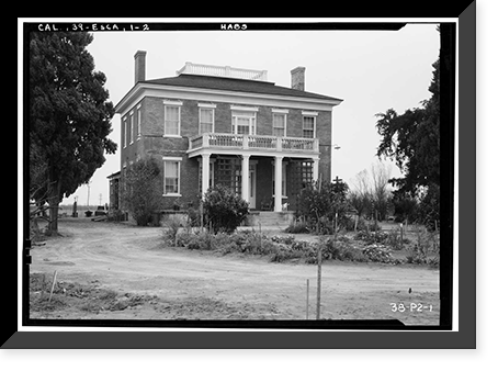 Jones House, Escalon, San Joaquin County, CA - 2, Antique Wall Art