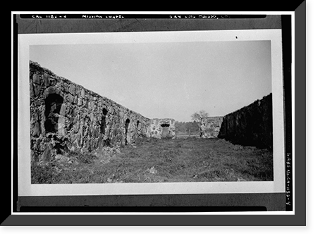 Santa Margarita Asistencia, Santa Margarita vicinity, San Luis Obispo County, CA - 4, Antique Print